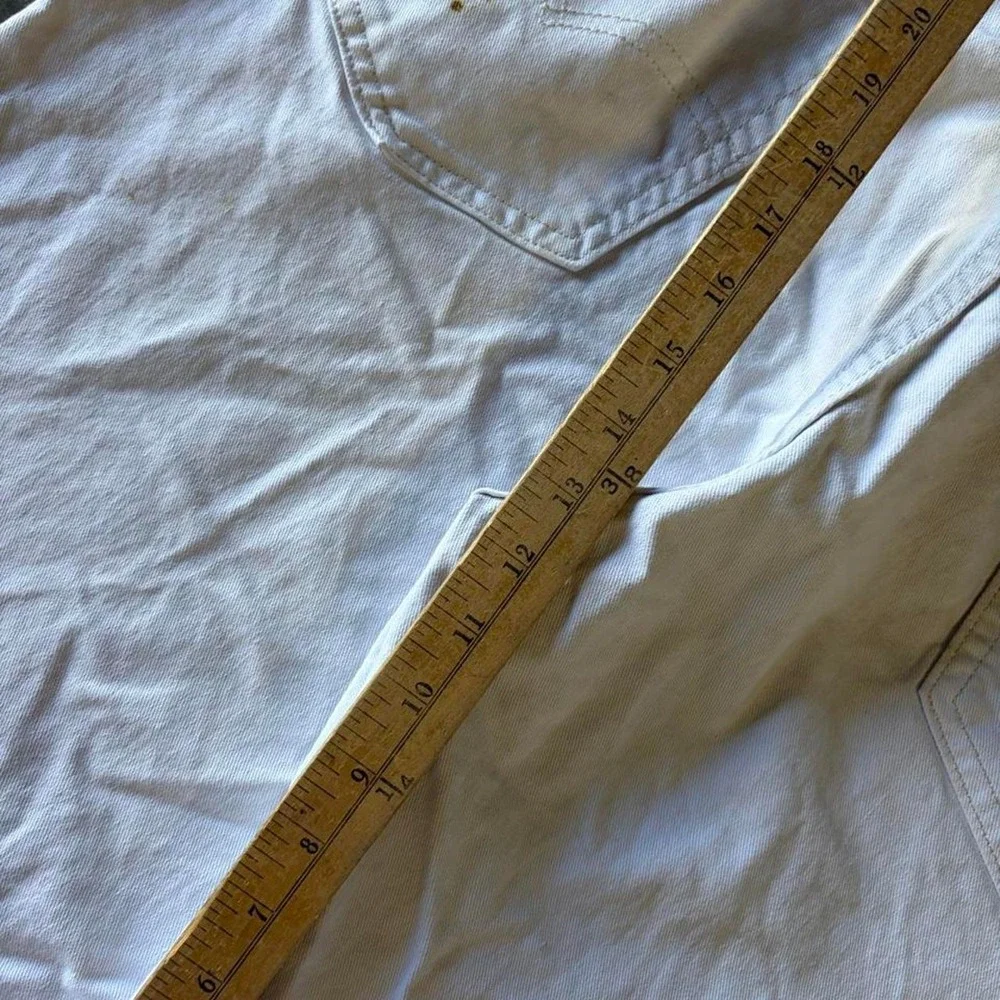 Levi's Y2K Baggy Chino Shorts White Men's 38